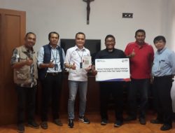 BRI Kanca Kuningan Salurkan CSR Pembangunan Gedung Pertemuan Gereja Paroki
