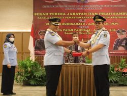 Pisah Sambut, Kurnia Panji Pamekas Jabat Lapas Kelas IIA Kuningan