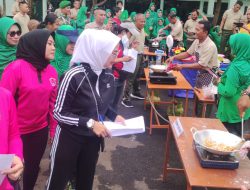 Seru! Lomba Masak Nasi Goreng Perwira, Warnai Kemerihaan HUT ke-59 Kodim Kuningan