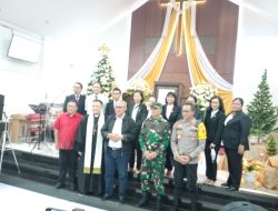 Pastikan Perayaan Natal Aman dan Lancar, Forkopimda Kuningan Monitoring Gereja