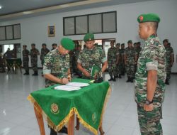 Letkol Arh Dhama Noviang Jaya Resmi Jabat Kasrem 063/SGJ, Ini Pesan Danrem