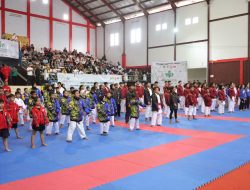 Ratusan Karateka dari Berbagai Daerah Berlaga di Ajang Karate Bupati Kuningan Cup I