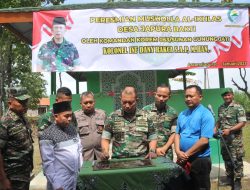 Resmikan Pembangunan Mushola Al-Ikhlas, Ini Kata Danrem Sunan Gunung Jati