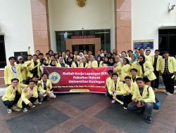 Puluhan Mahasiswa Fakultas Hukum Uniku KKL di PTUN Bandung