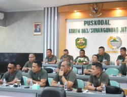 Briefing Latihan Terintegrasi Intelijen, Teritorial dan Tempur Bagi Satuan Jajaran Kodam III/Slw Tahun 2023