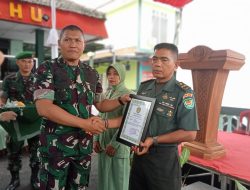 Masuki MPP, Danramil Cidahu Lepas Pelda Rusmadi