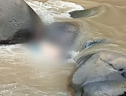 Jasad Perempuan Ditemukan di Sungai Cisanggarung Desa Cikananga