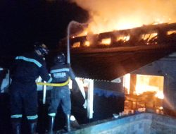 Pabrik Bawang di Garawangi Ludes Terbakar