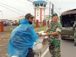 Peduli Sesama, Kodim Kuningan Berbagi Nasi Kotak Gratis