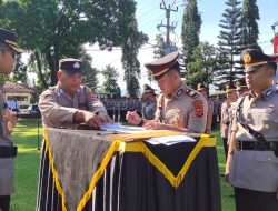 12 Perwira Polri Emban Amanah Baru di Polres Kuningan
