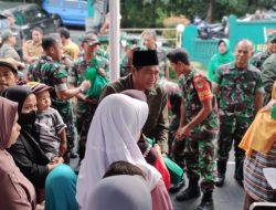 Kolaborasi TNI dengan Puspita Cipta Grup Bantu Kesulitan Masyarakat