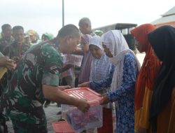 Danrem Sunan Gunung Jati Sampaikan Amanah Kasad, Ratusan Sembako Disalurkan