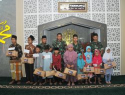 Peringati Nuzulul Qur’an, Korem Sunan Gunung Jati Santuni Ratusan Anak Yatim