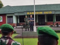 Bupati Kuningan Berikan Arahan kepada Ratusan Prajurit TNI Kodim 0615