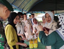Berikan Solusi Ditengah Krisis Global, TNI Gelar Bazar Murah
