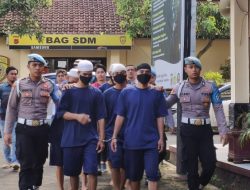 Polres Kuningan Amankan 12 Tersangka Tindak Kejahatan