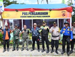 Forkopimda Kuningan Monitoring Pos Pengamanan Idul Fitri