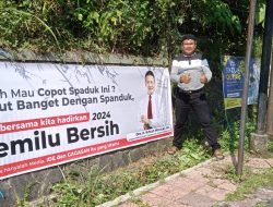 Spanduk Ikhsan Dicopot Lagi, Relawan: Kegelisahan Seperti Apa yang Pencopot Rasakan?