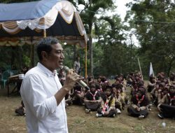 Rokhmat Ardiyan Disambut Nyanyian Siswa MA Se Kuningan
