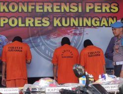4 Tersangka Pencuri Motor Diringkus Polisi