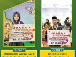 2 Santri Al Kautsar Akan  Wakili Jabar di Tingkat Nasional