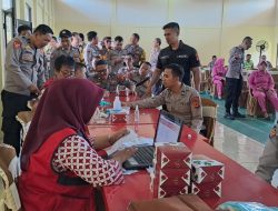 Jelang HUT Bhayangkara ke-77, Polres Kuningan Berhasil Kumpulkan Ratusan Kantung Darah