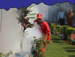 Antisipasi DBD, Lapas Kuningan Lakukan Fogging