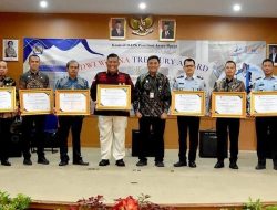 Kemenkumham Jabar Raih Prestasi Dwi Warna Treasury Award Terbaik Tahun 2023