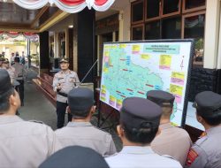 Polres Kuningan Turunkan Ratusan Personil untuk Pengamanan Pilkades