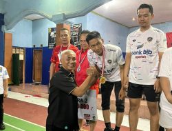 Rayakan HUT Kemenkumham Ke 78, Lapas Narkotika Bandung Raih Juara 1 Turnamen Bulu Tangkis