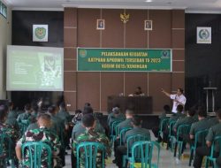 Prajurit TNI Kodim Kuningan Mendapat Pembekalan Kompetensi Literasi Digital