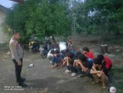 Polsek Sliyeg Amankan 10 Remaja Yang Hendak Tawuran