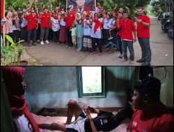 Sosialisasi Aziz H Ramdani Caleg DPR RI Dapil Jabar X Partai PSI dengan Ratusan Warga Cieurih