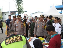 Polres Cirebon Kota Gelar Bhakti Kesehatan Kepada Petugas KPU