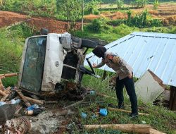 Diduga Supir Mengantuk, Mobil Daihatsu Grandmax Terjun ke Jurang, 1 Orang Tewas