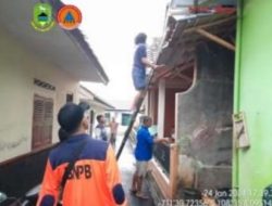 Belasan Rumah Warga “Disapu” Angin Kencang