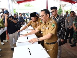 KPU Kuningan Gelar Simulasi Pemilu, Pj Bupati : Hadapi Pesta Demokrasi Dengan Ruang Gembira