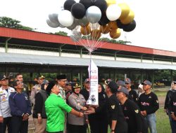 Kapolresta Cirebon Hadiri Apel Siaga Pengawasan Masa Tenang Pemilu 2024