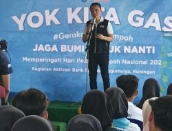 BRI Kanca Kuningan Gelar Gerakan Anti Sampah “Yok Kita Gas” di Tugumulya