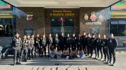 Tim Patroli Raimas Macan Kumbang 852 Polresta Cirebon Amankan 9 Pemuda Bersenjata Tajam Hendak Lakukan Tawuran