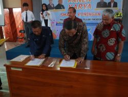 Wujudkan Program Kementrian Lingkungan Hidup dan Kurikulum Merdeka Belajar, SMAN 2 Kuningan Teken Kerjasama dengan Diskatan