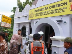 Kapolresta Cirebon Pastikan Kesiapan Pos Pengamanan dan Pos Pelayanan Operasi Ketupat Lodaya 2024