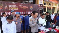Polres Cirebon Kota Tangkap Pelaku Penganiayaan, Berawal Masalah Hutang Piutang