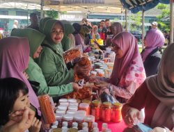Serentak ! Jelang Idul Fitri, Kodim Kuningan Gelar Pasar Murah