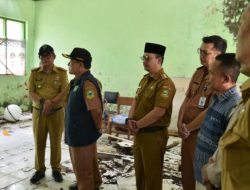 Tak Layak Digunakan KBM, Bangunanan SDN Tundagan Akan Diperbaiki