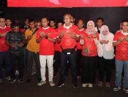 Polres Cirebon Kota dan Pemkot Cirebon Gelar Nobar Pertandingan Semifinal Piala Asia U-23