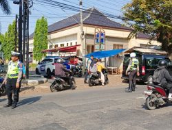 Polres Kuningan Razia Pengendara yang Belum Bayar Pajak