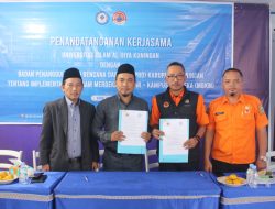 Kampus Tanggap Bencana, Unisa Teken MoU dengan BPBD Kuningan