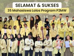 35 Mahasiswa Lolos Program P2MW