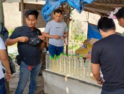 Satresnarkoba Polresta Cirebon Sita Puluhan Botol Miras